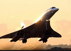 Concorde taking off