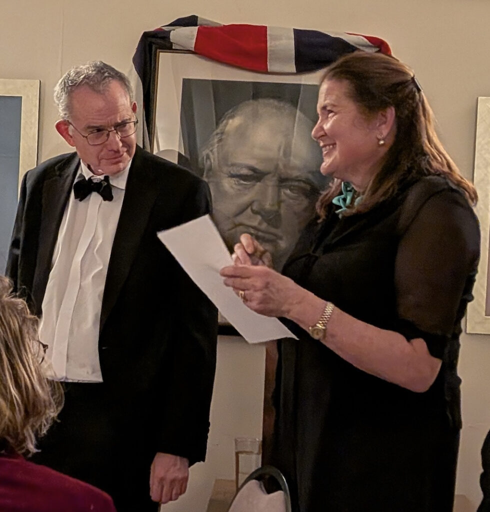2025 Professor Richard Vinen with Jacs Taylor-Smith